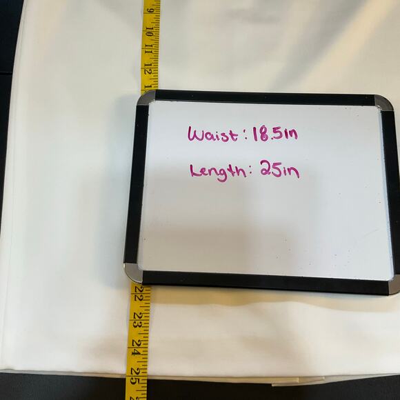 Kasper Separates White Pencil Skirt Classic Career Wear Basic Knee Length Sz 14 - Picture 6 of 6